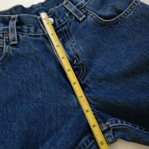 Levi's Dry Goods Two Horse Cropped  Jeans Size 8 - Picture 15 of 16